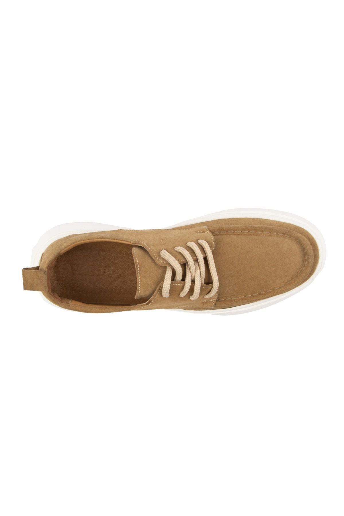 Pegia Genuine Suede Men's Loafers DG5029  - Chestnut