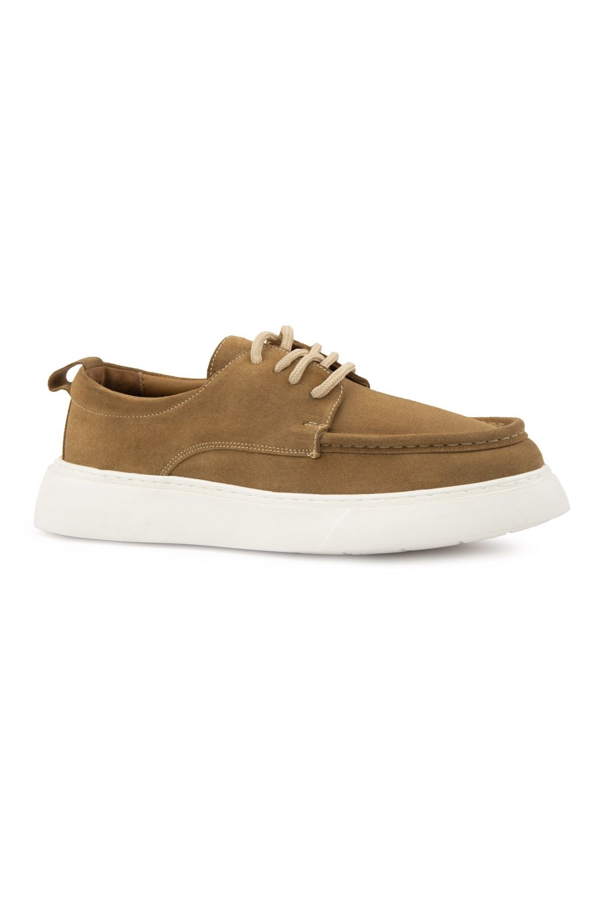 Pegia Genuine Suede Men's Loafers DG5029  - Chestnut