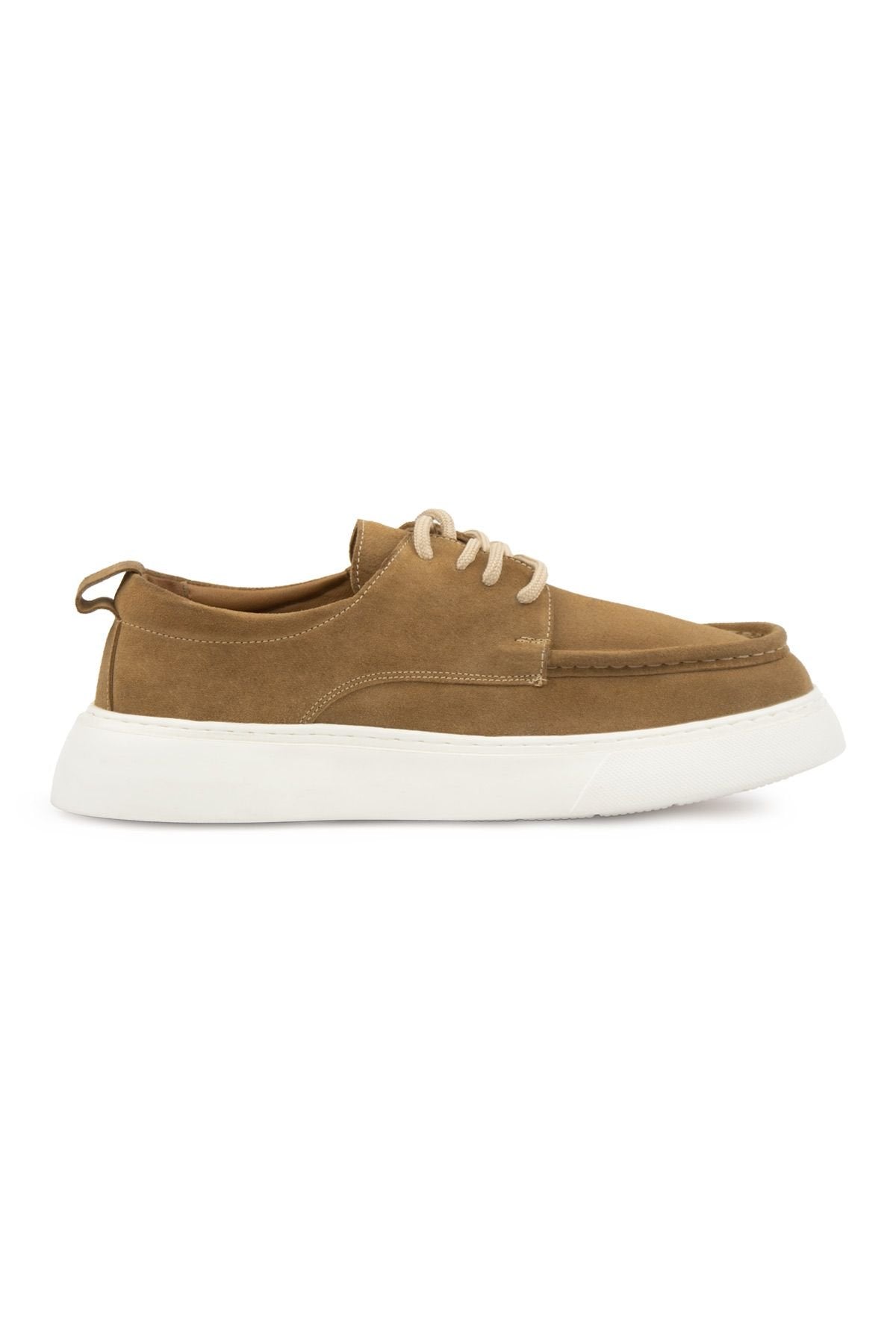 Pegia Genuine Suede Men's Loafers DG5029  - Chestnut