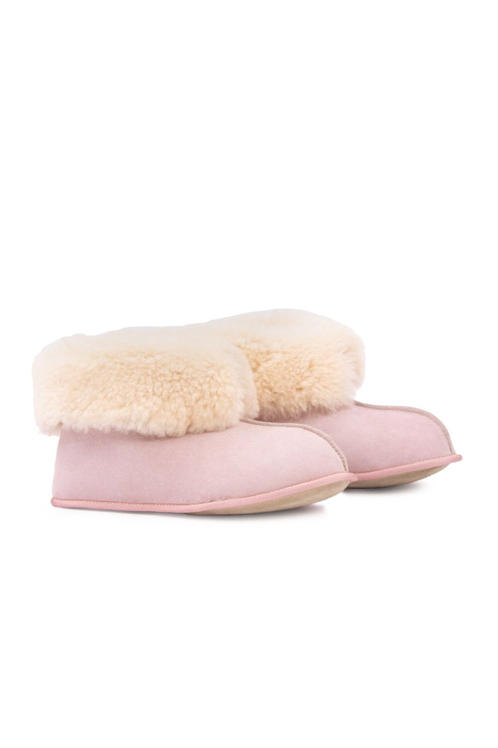 Pegia Women's Sheepskin Slippers 191210  - Rose