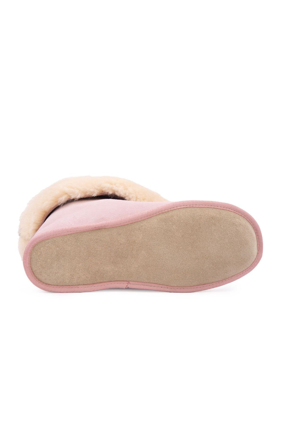 Pegia Women's Sheepskin Slippers 191210  - Rose