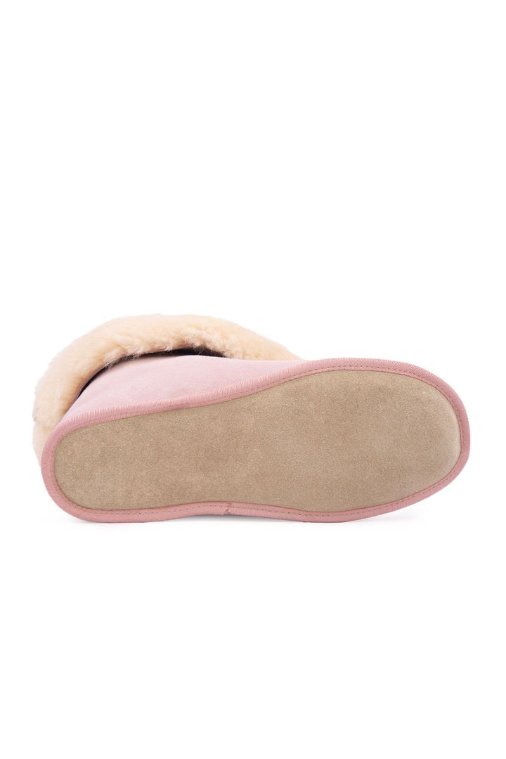 Pegia Women's Sheepskin Slippers 191210  - Rose