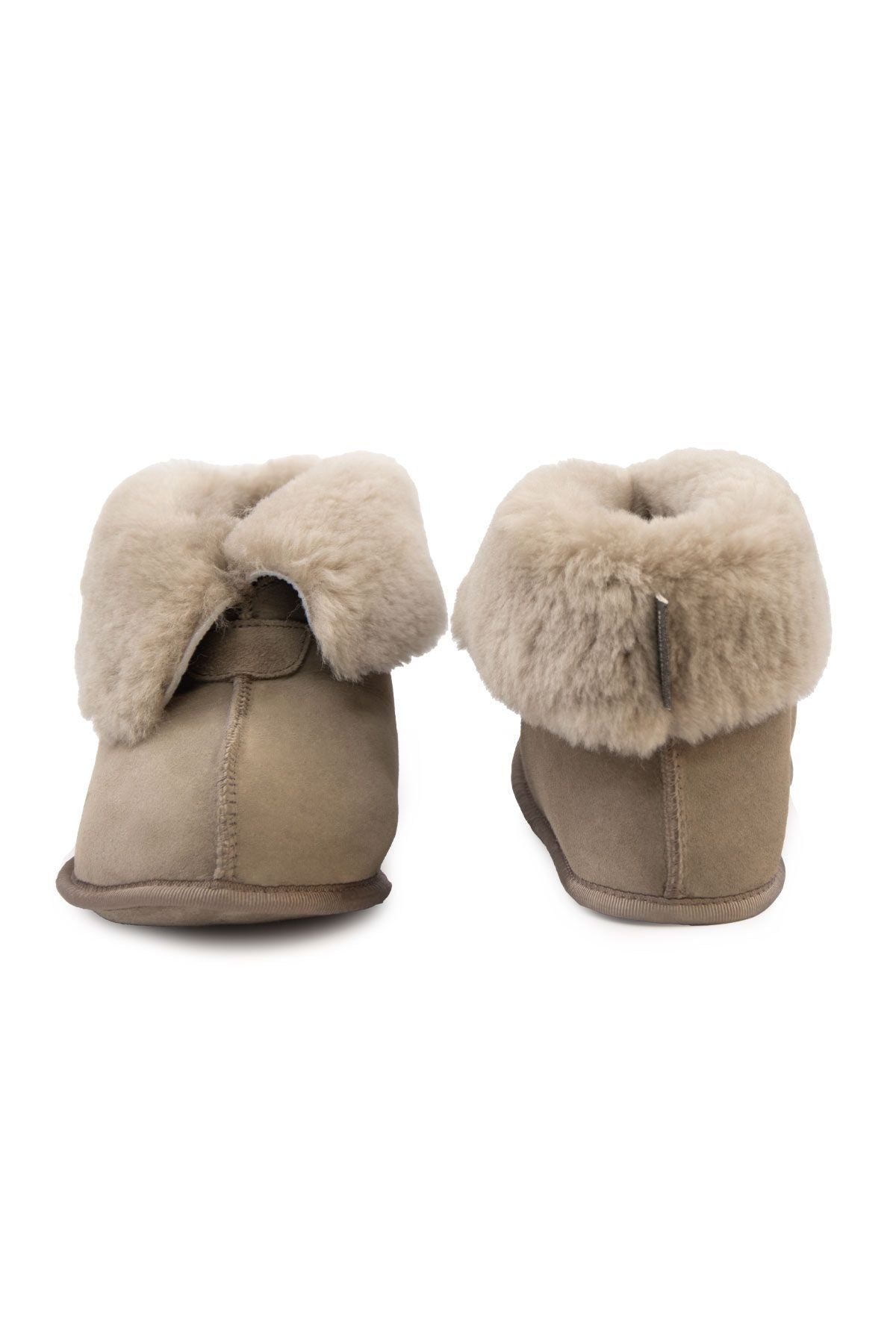 Pegia Women's Sheepskin Slippers 191210  - Stone