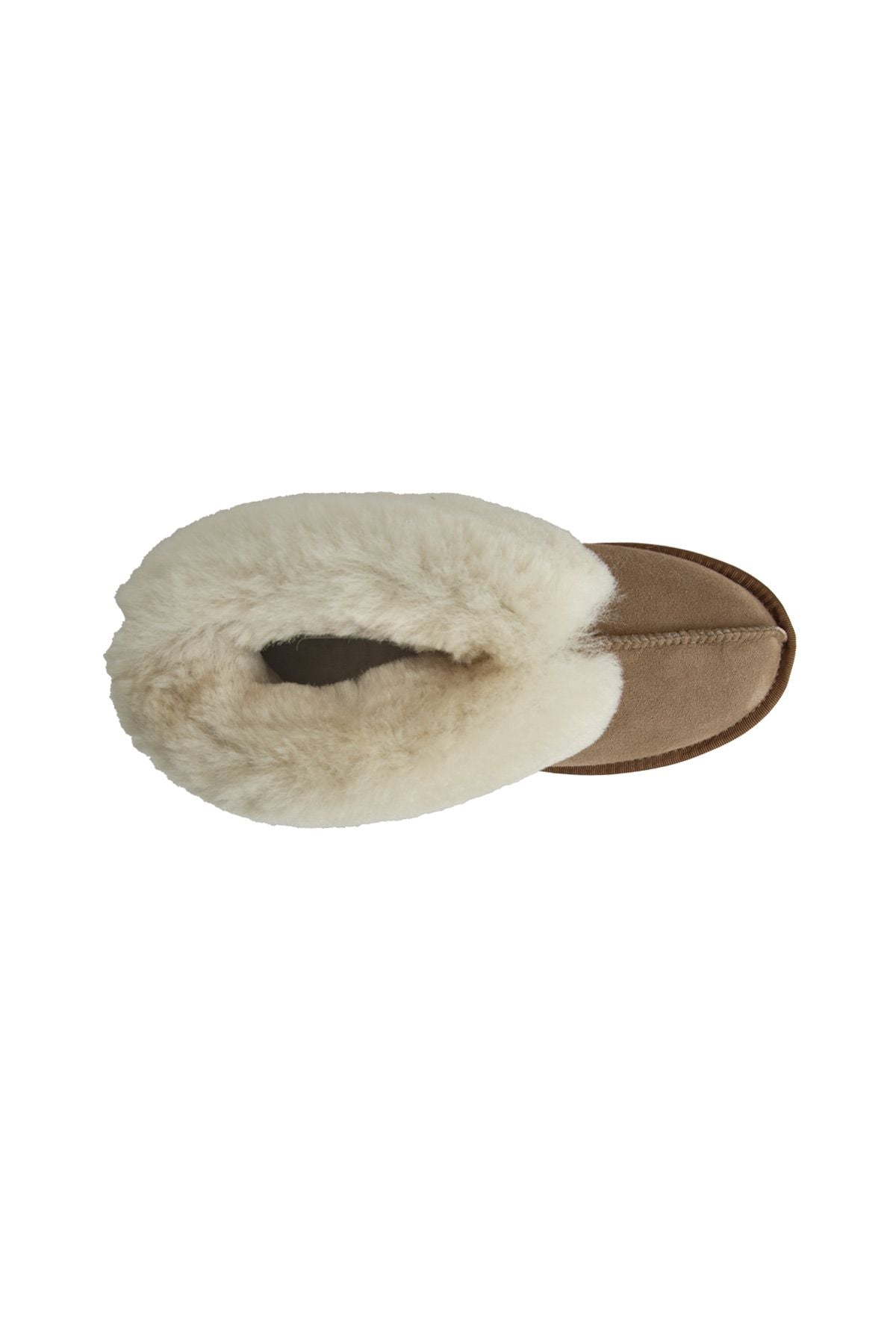 Pegia Women's Sheepskin Slippers 191210  - Chestnut
