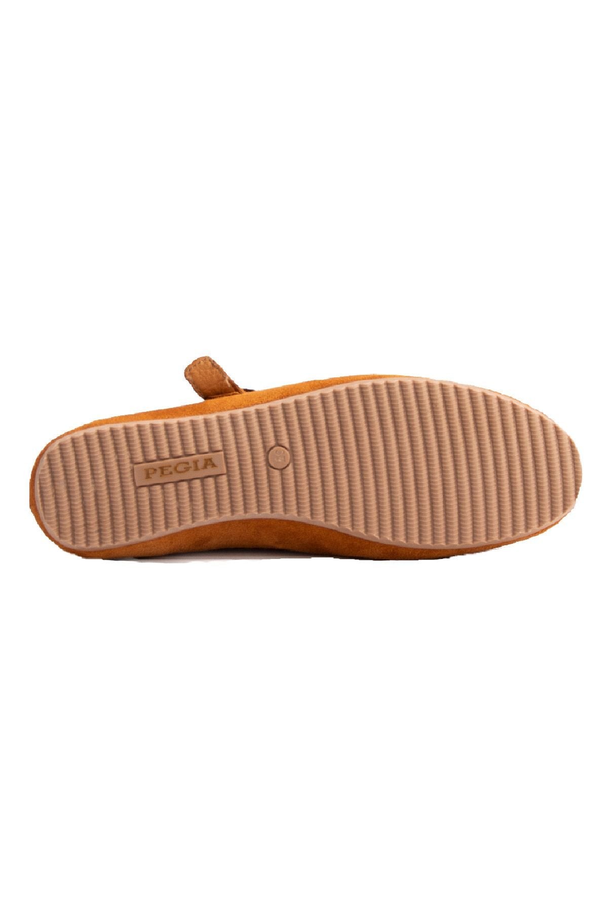 Pegia Suede Women's Ballet Shoes 700951  - Chestnut