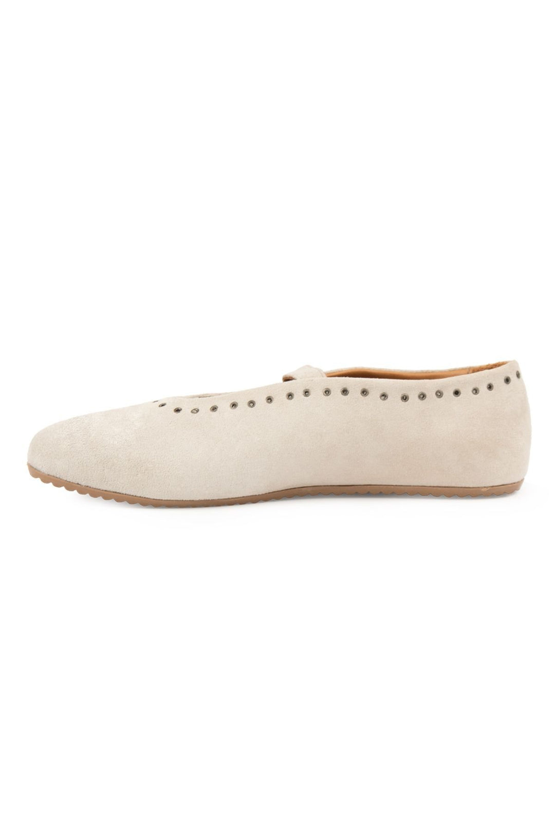 Pegia Suede Women's Ballet Shoes 700951  - Beige