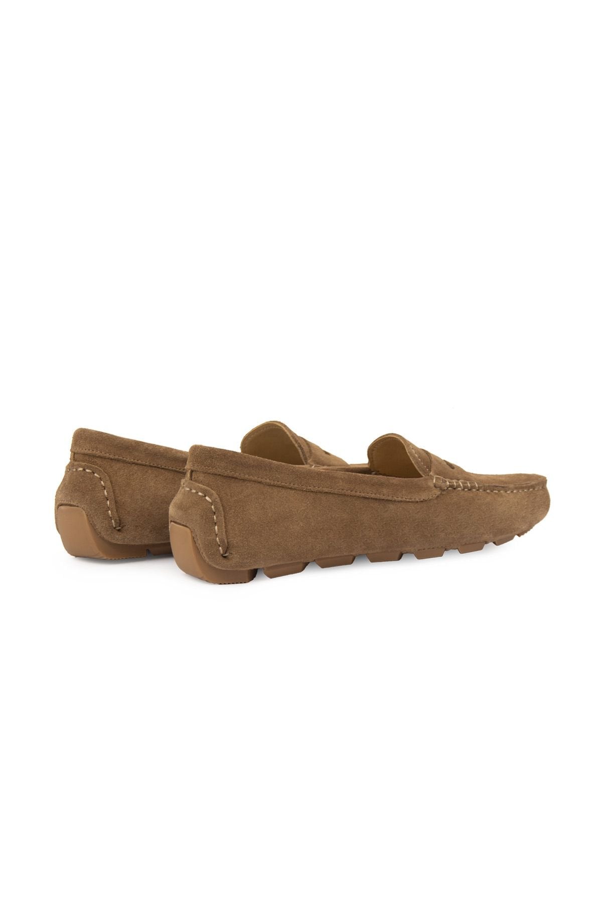 Pegia Genuine Suede Women's Loafers 700907  - Mustard