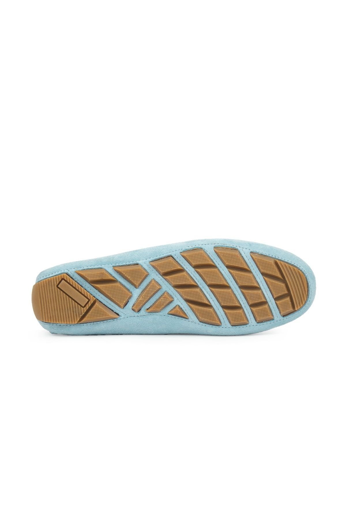 Pegia Genuine Suede Women's Loafers 700907  - Blue