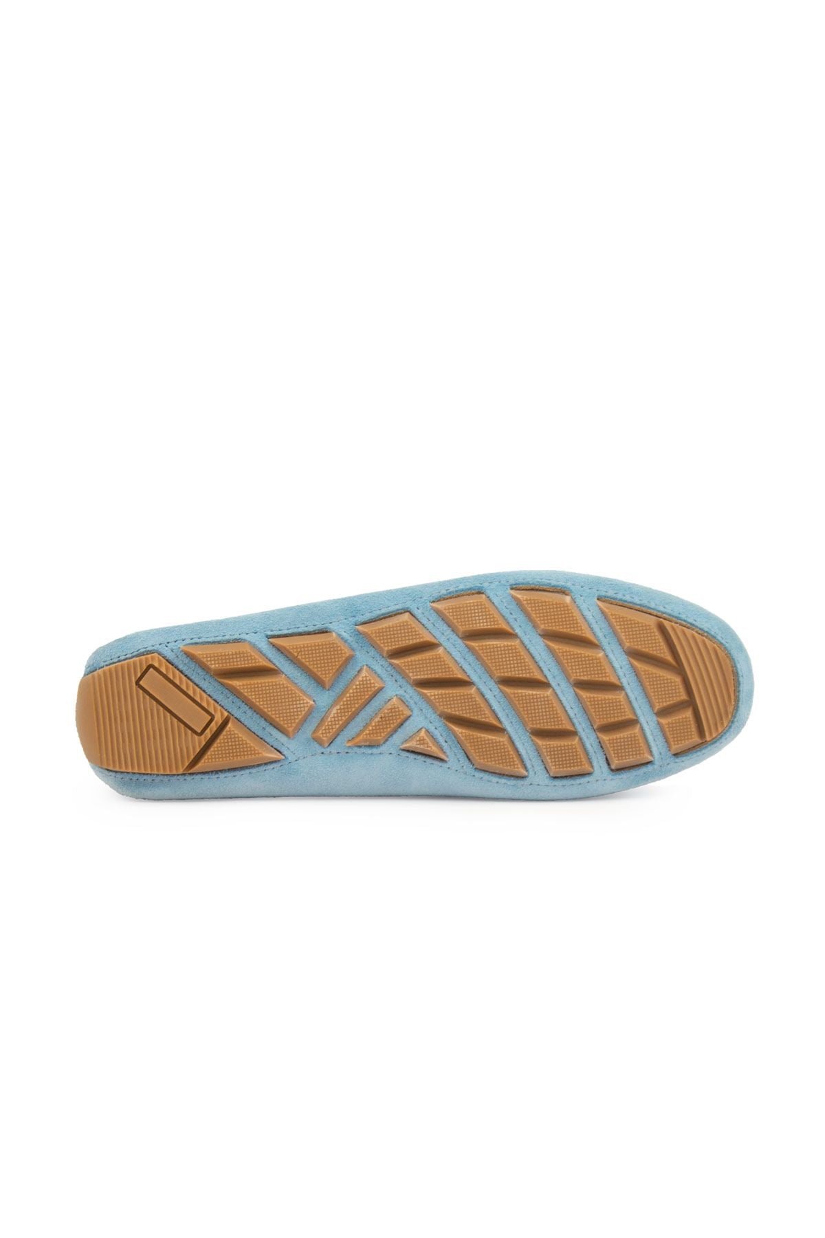 Pegia Women's Genuine Suede Loafers 700908  - Blue