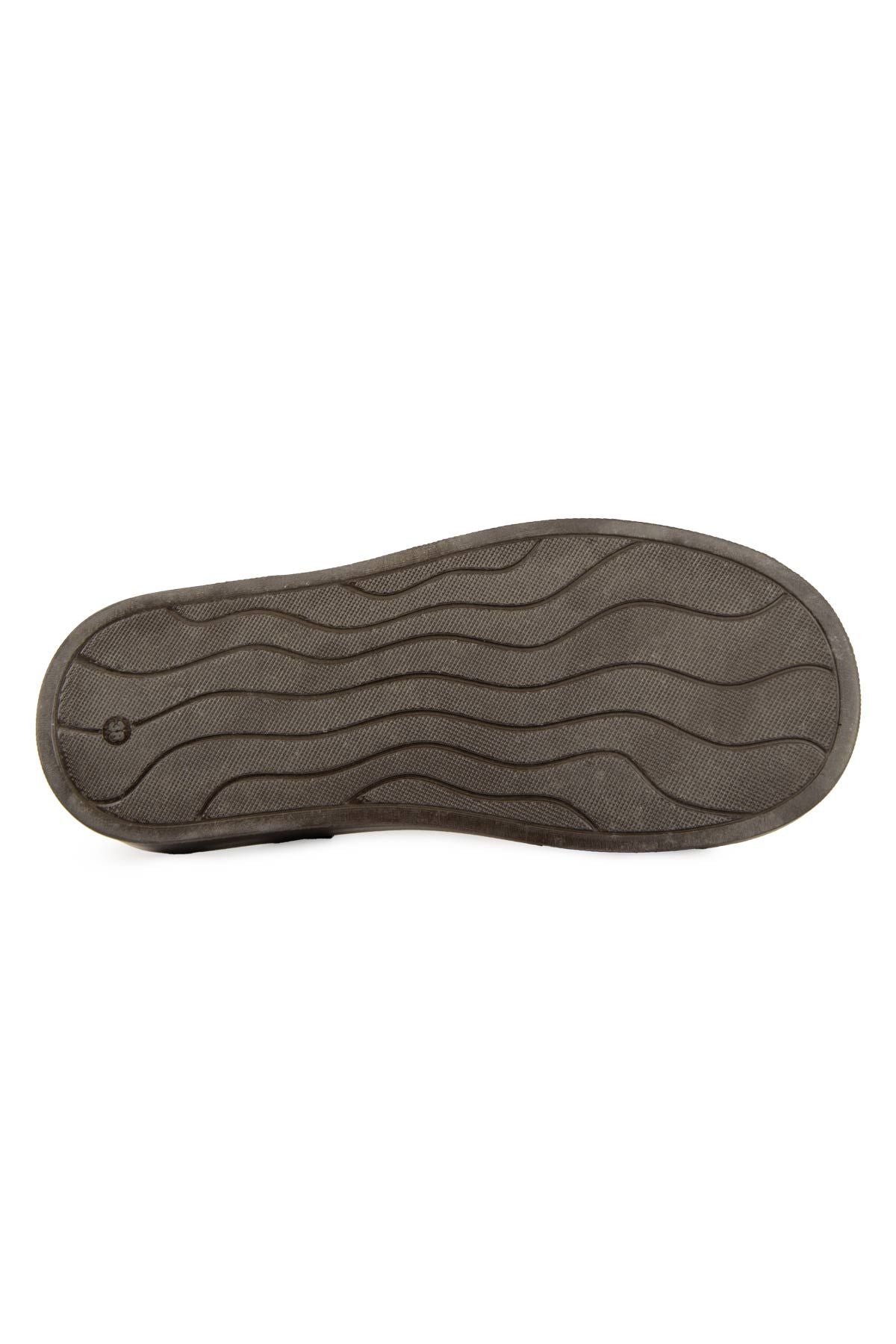 Pegia Genuine Suede Buckle Women's Sandal DG6092  - Choco