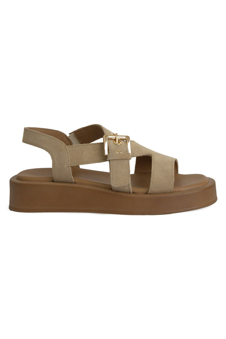Pegia Genuine Suede Buckle Women&