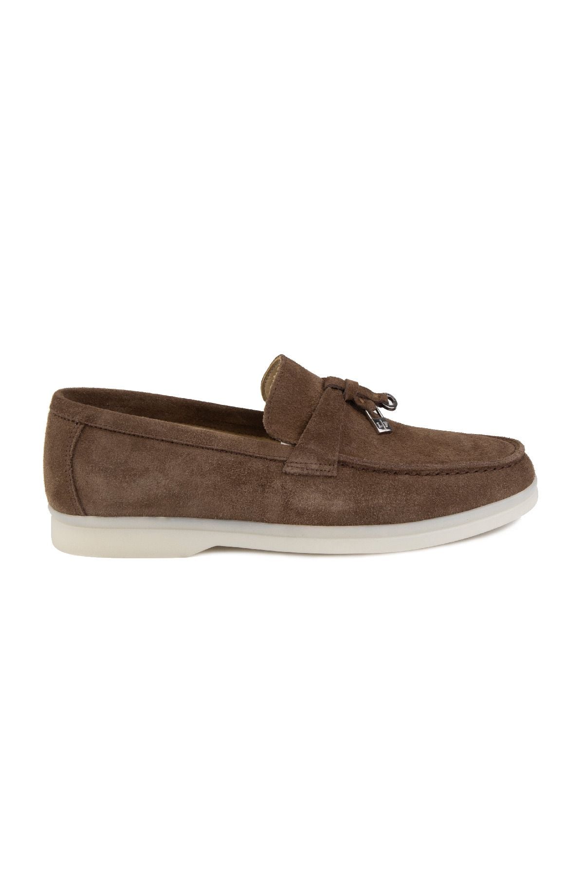 Pegia Genuine Suede Women's Loafer 700911  - Brown