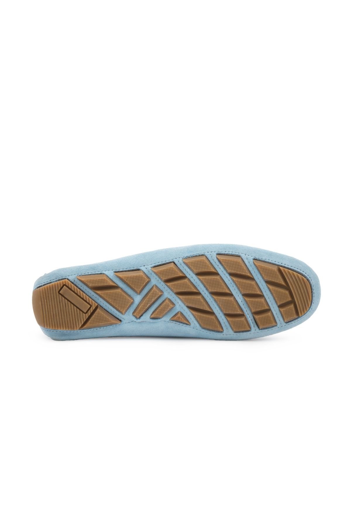 Pegia Genuine Suede Women's Loafers 700914  - Blue