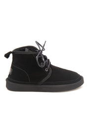 Pegia Shearling Lace-up Women's Boots 191112  - Black