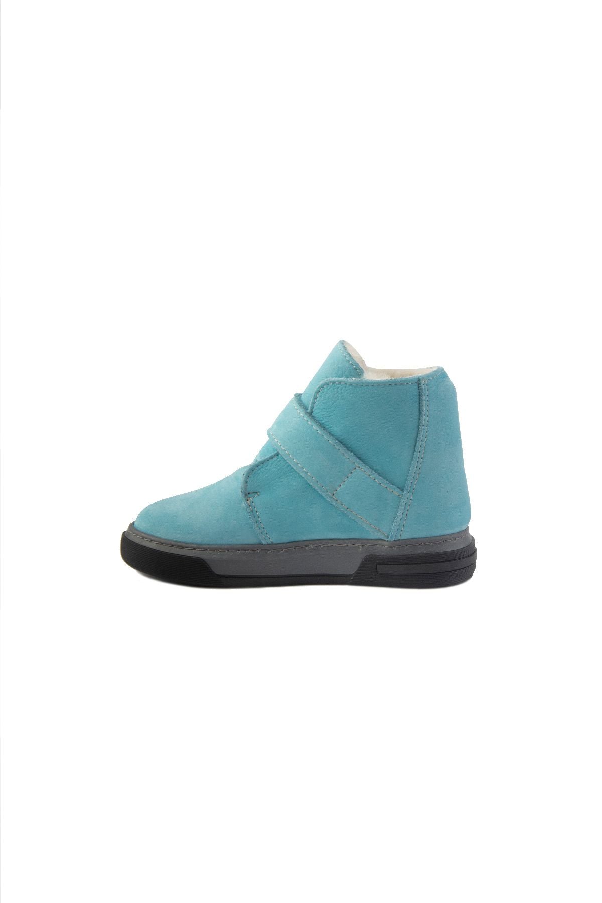 Pegia Shearling Kids' Velcro Boots 186082  - Blue