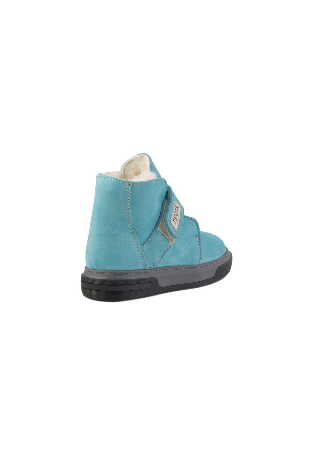 Pegia Shearling Kids' Velcro Boots 186082  - Blue