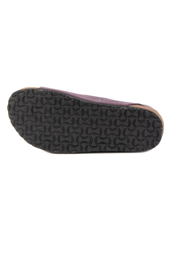 Pegia Women's Strappy Leather Sandals 215515  - Plum