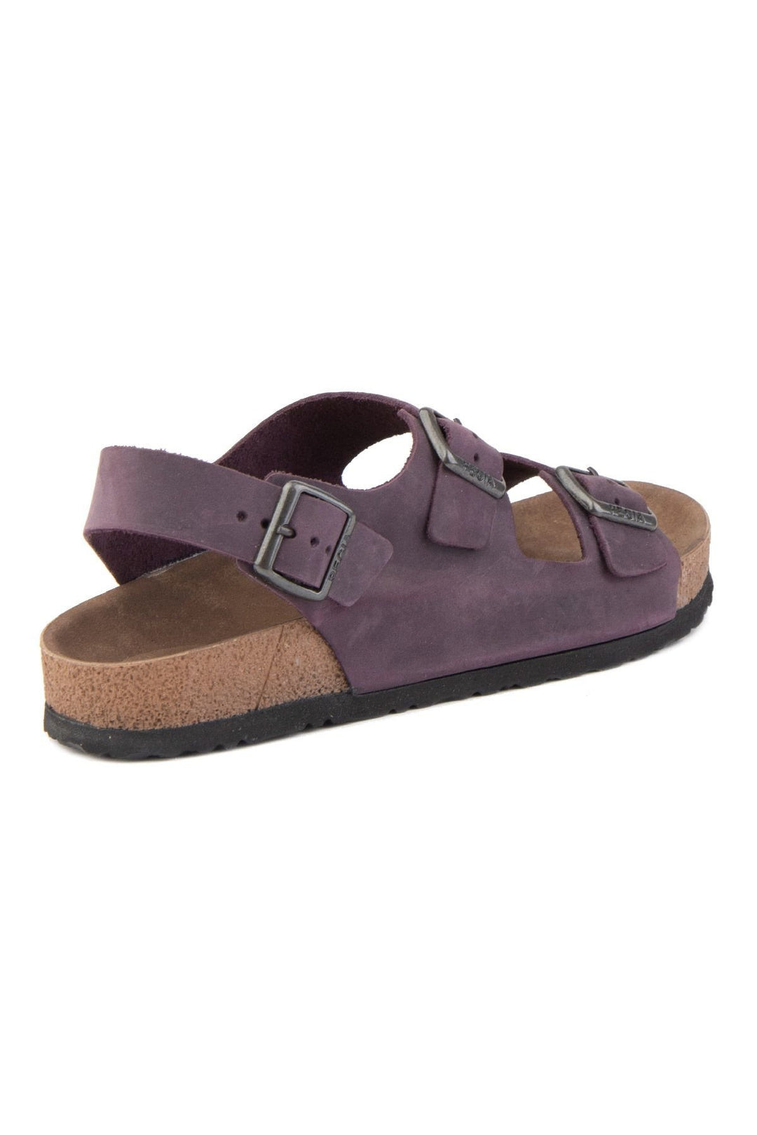 Pegia Women's Strappy Leather Sandals 215515  - Plum
