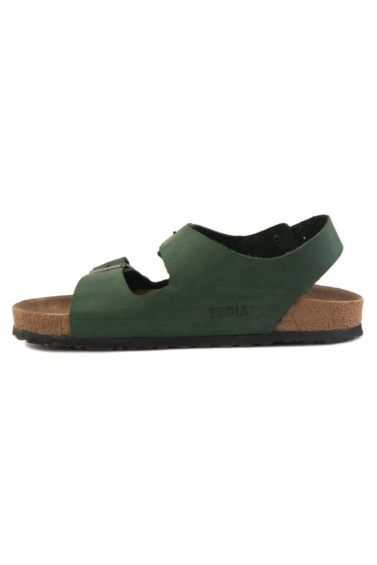 Pegia Women's Strappy Leather Sandals 215515  - Emerald