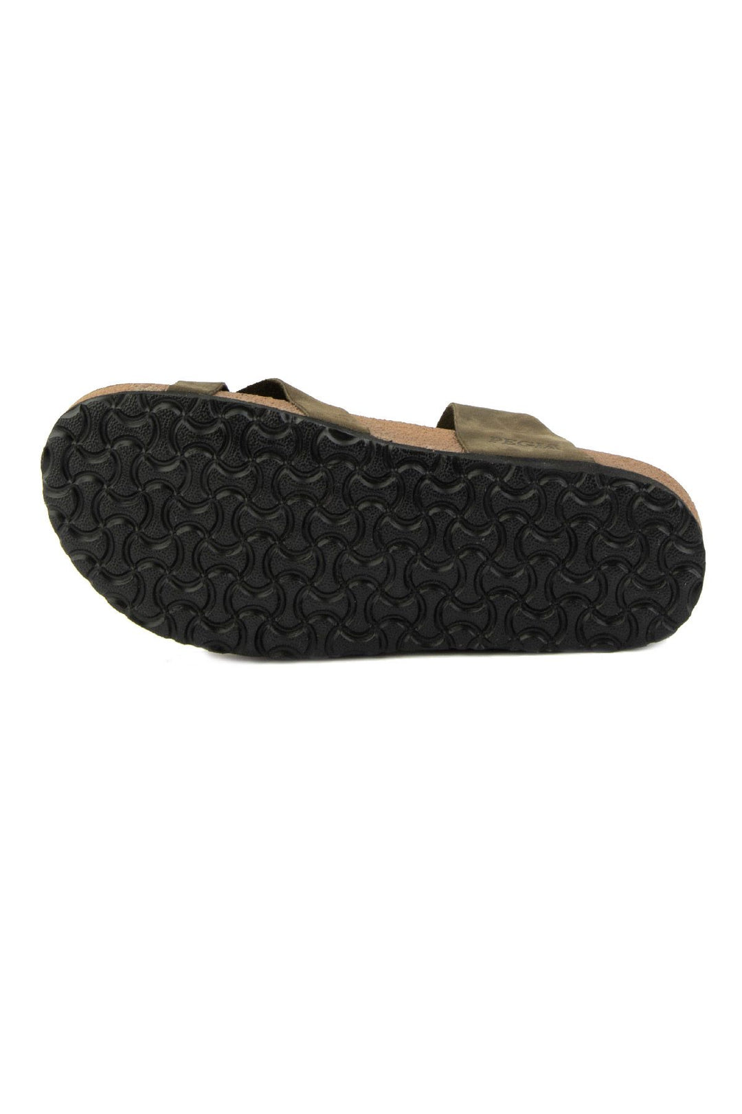 Pegia Women's Leather Slippers 215522  - Khaki