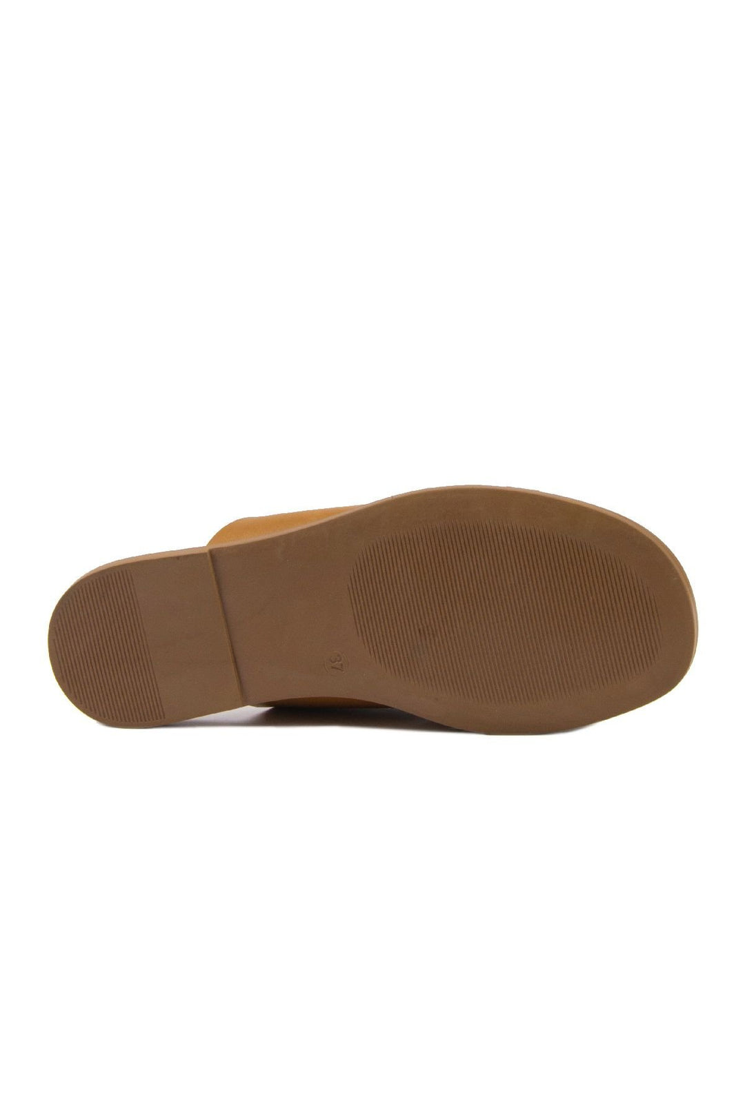Pegia Women's Leather Slippers DG6008  - Chestnut