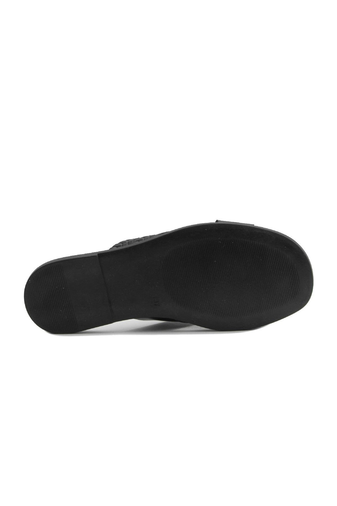 Pegia Women's Leather Slippers DG6014  - Black