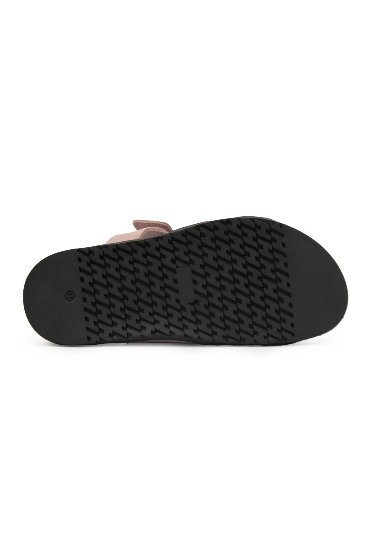 Pegia Women's Suede Strap Slippers 215516  - Rose