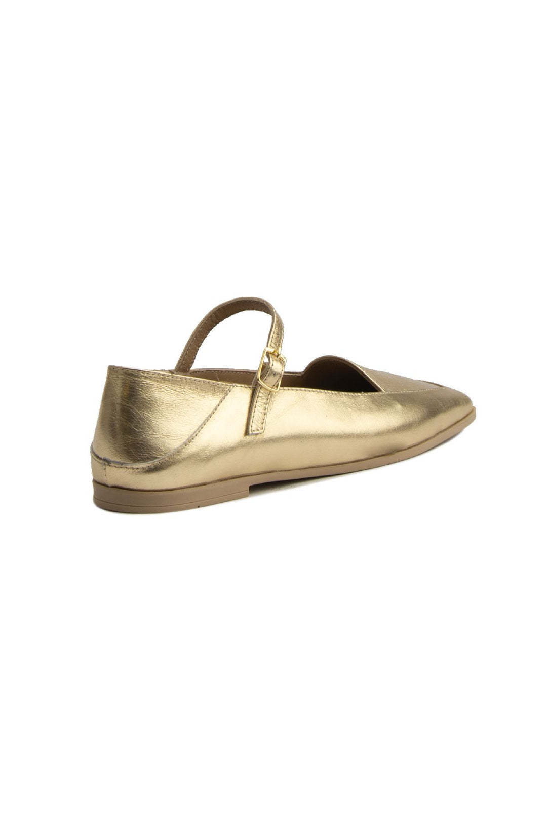 Pegia Women Leather Ballet Flats DG6007  - Gold