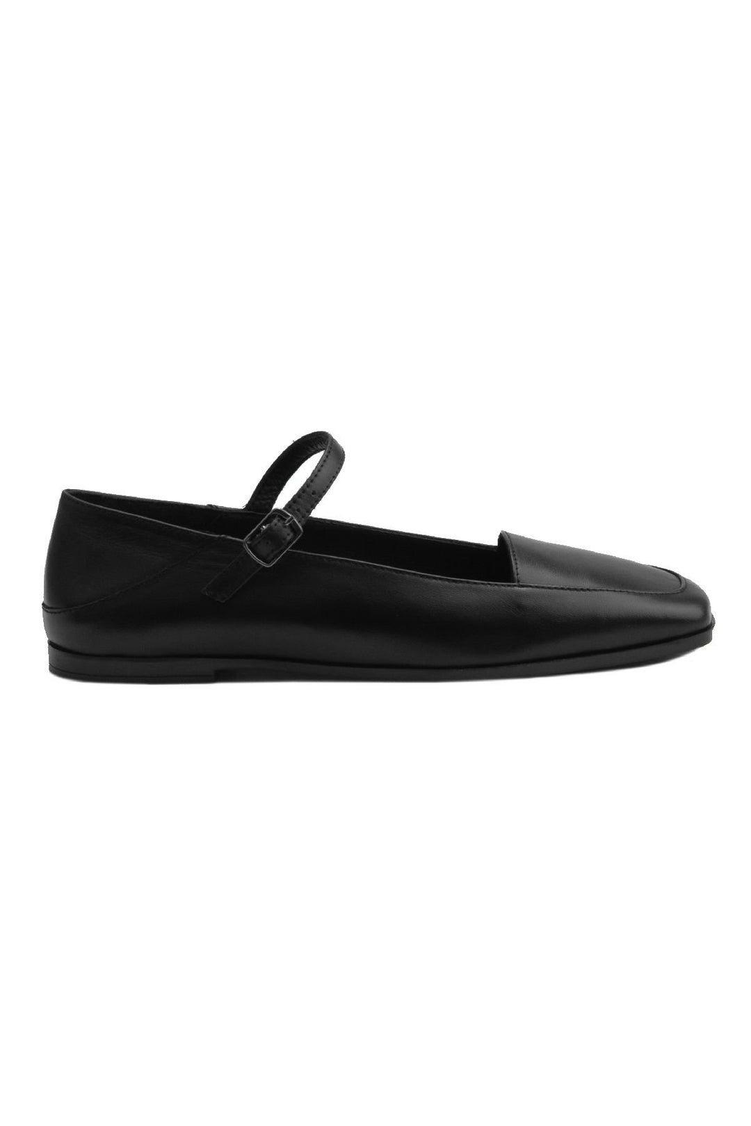 Pegia Women Leather Ballet Flats DG6007  - Black