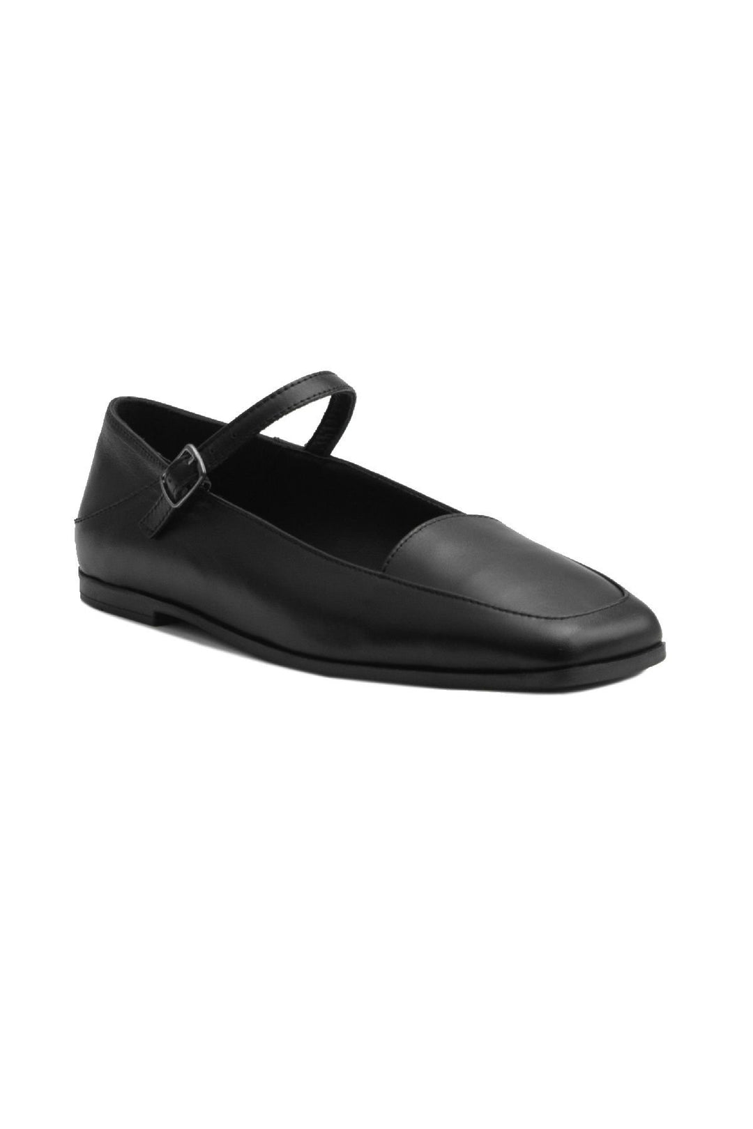 Pegia Women Leather Ballet Flats DG6007  - Black