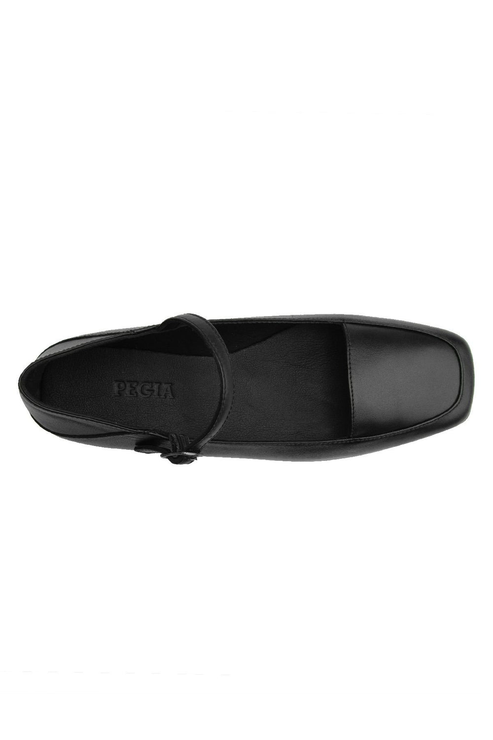 Pegia Women Leather Ballet Flats DG6007  - Black