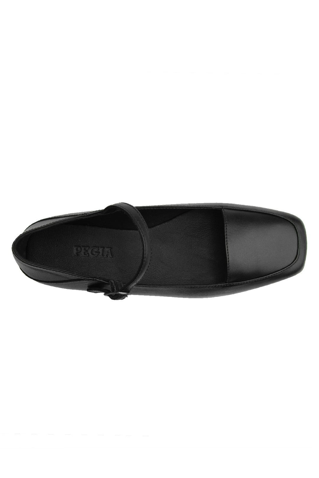 Pegia Women Leather Ballet Flats DG6007  - Black