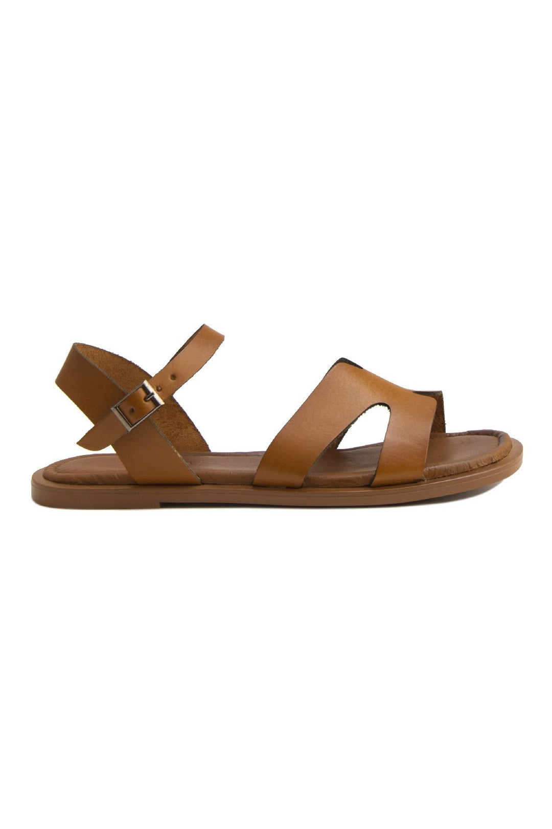 Pegia Women's Leather Sandals DG6012  - Chestnut
