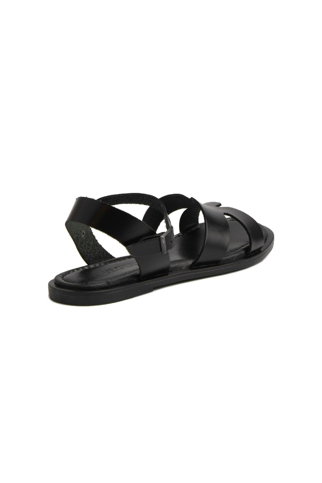 Pegia Women's Leather Sandals DG6012  - Black