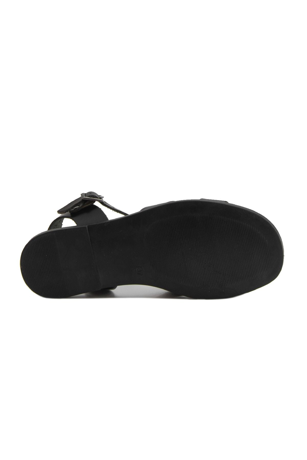 Pegia Women's Leather Sandals DG6012  - Black