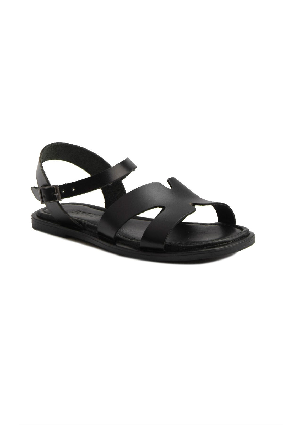 Pegia Women's Leather Sandals DG6012  - Black