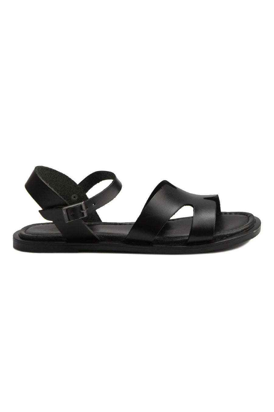 Pegia Women's Leather Sandals DG6012  - Black