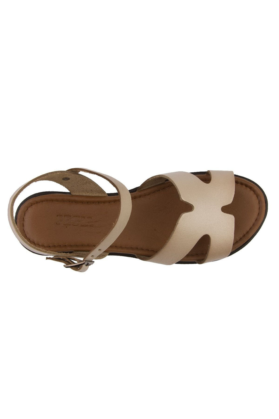 Pegia Women's Leather Sandals DG6020  - Beige