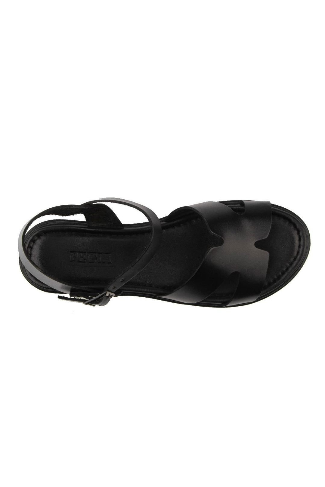 Pegia Women's Leather Sandals DG6020  - Black