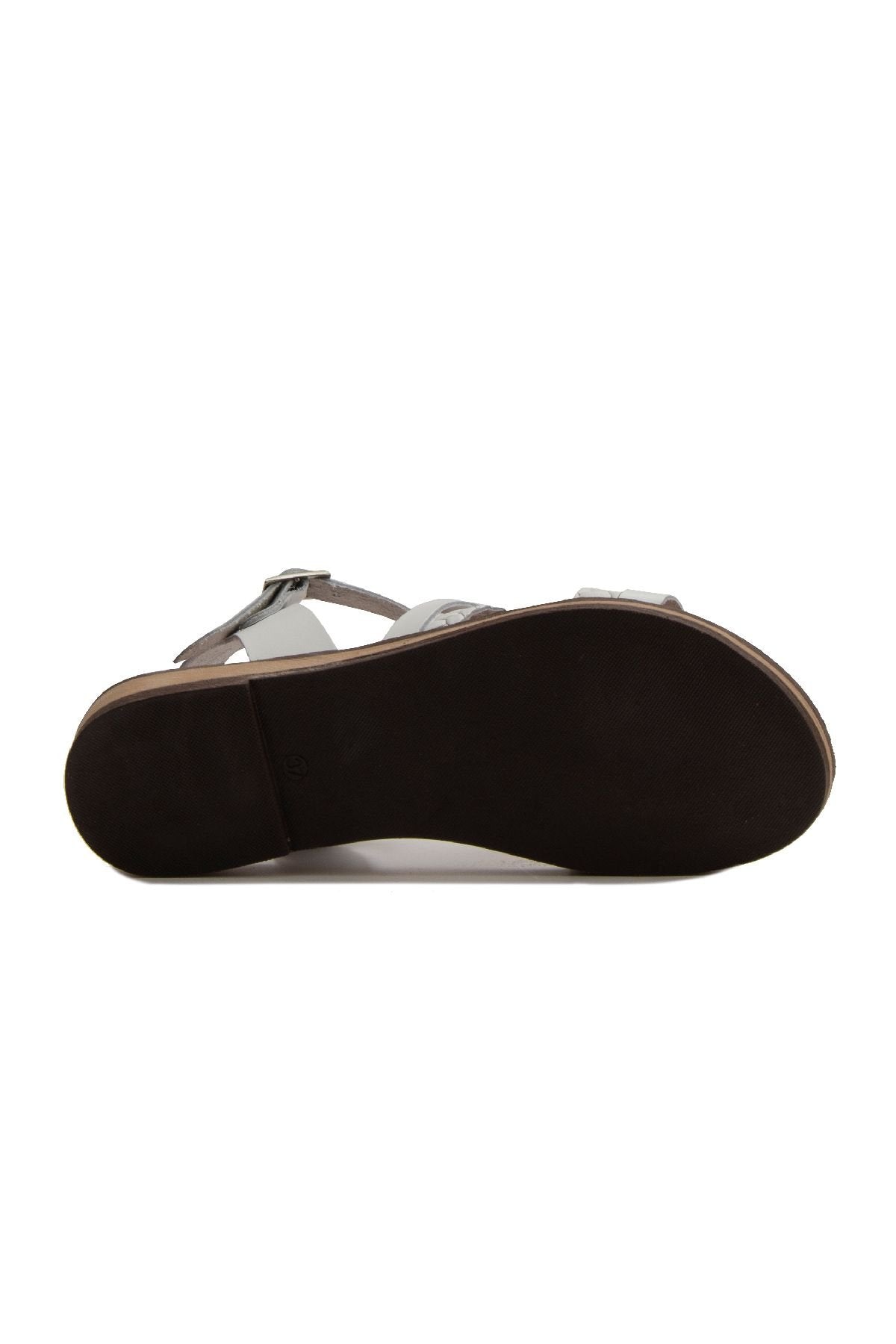 Pegia Women's Leather Sandals DG6021  - White