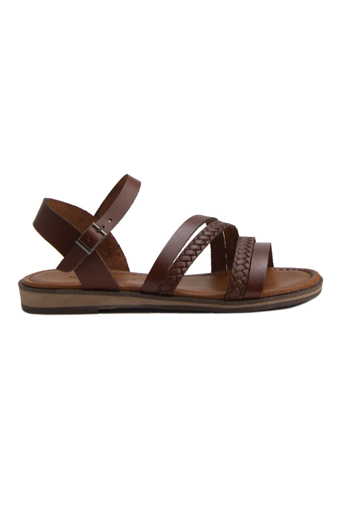 Pegia Women's Leather Sandals DG6021  - Choco