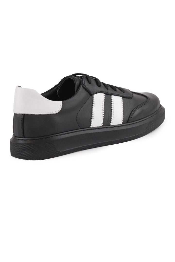 Pegia Women's Leather Sneakers DG6035  - Black