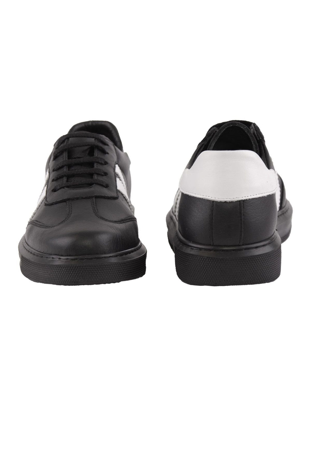 Pegia Women's Leather Sneakers DG6035  - Black