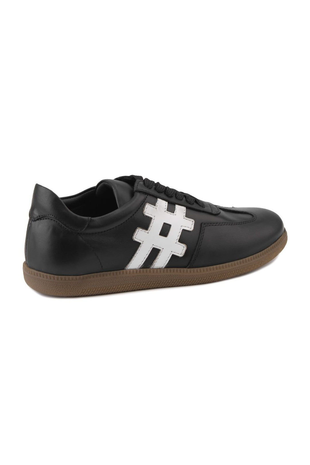 Pegia Women's Leather Sneakers DG6022  - Black