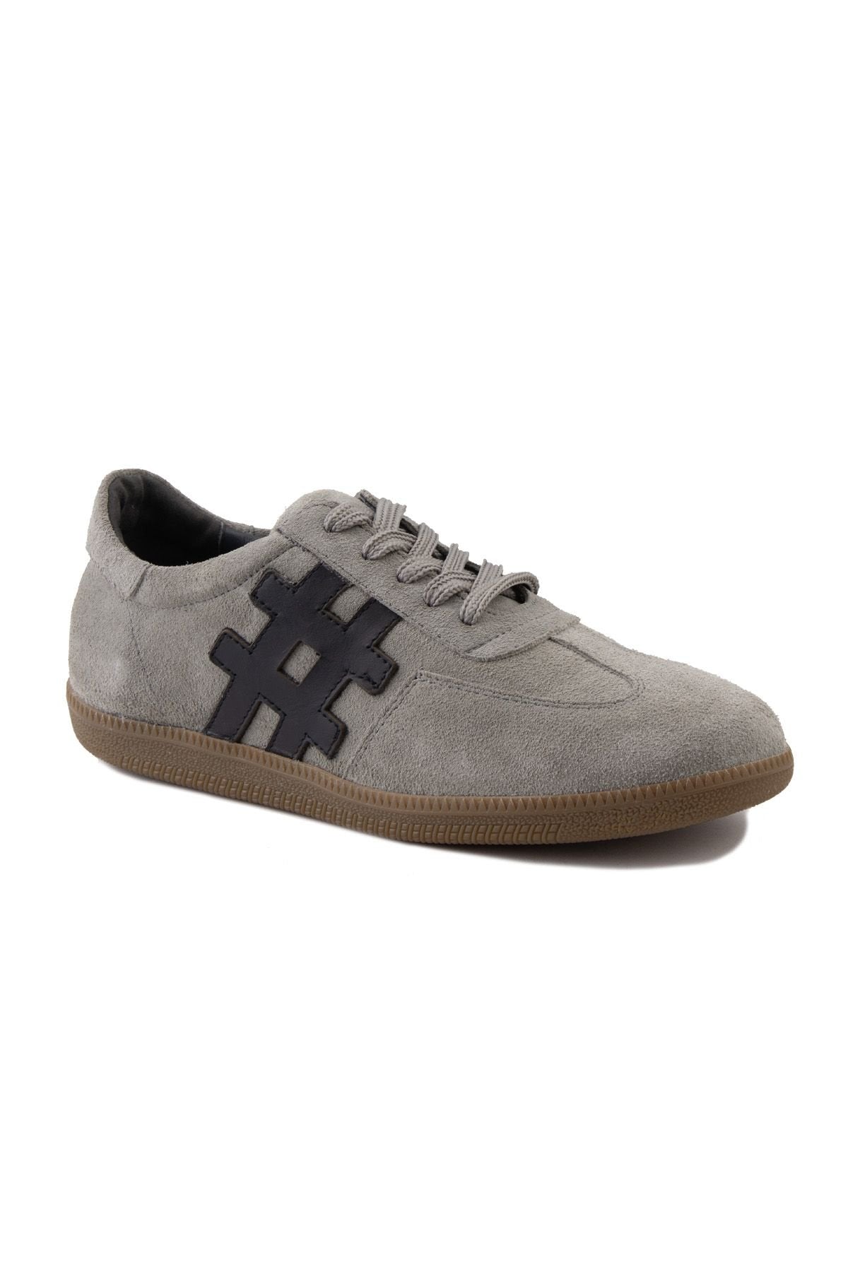 Pegia Women's Leather Sneakers DG6022  - Grey