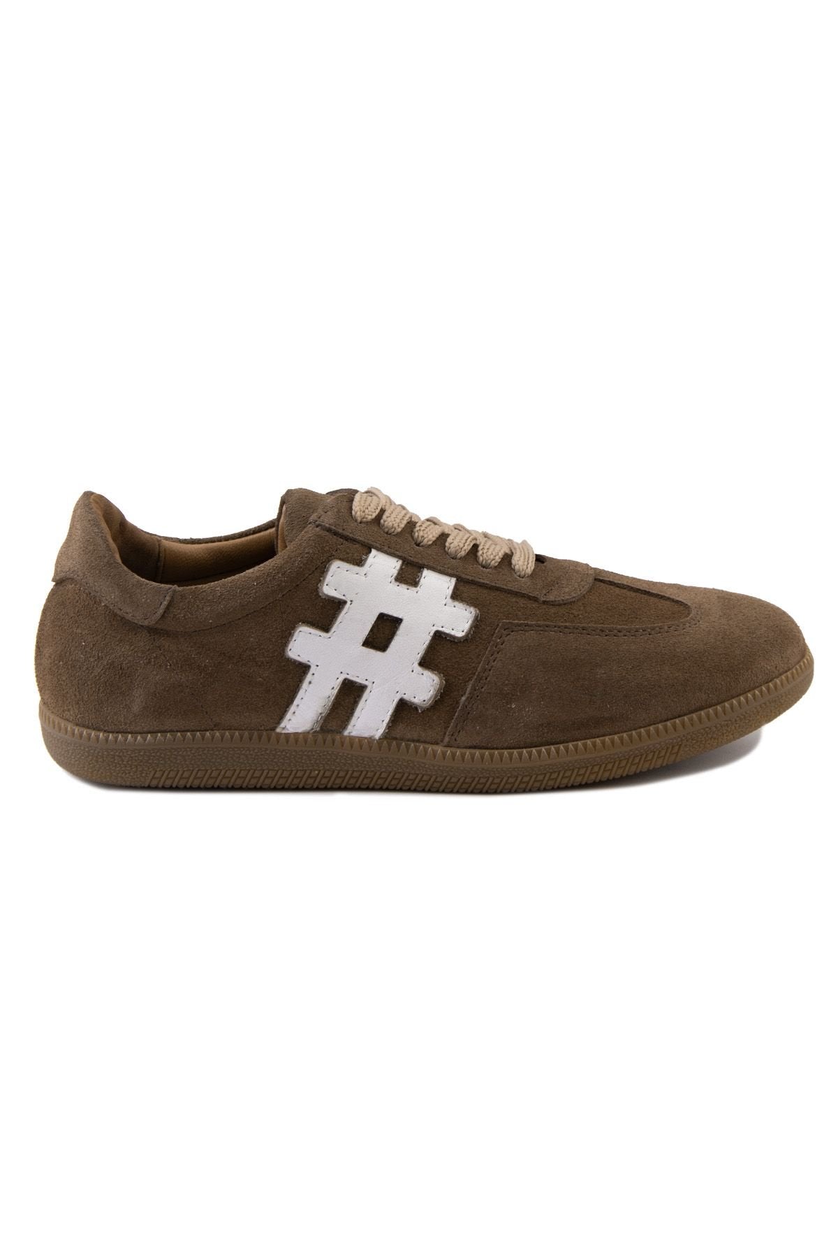 Pegia Women's Leather Sneakers DG6022  - Stone