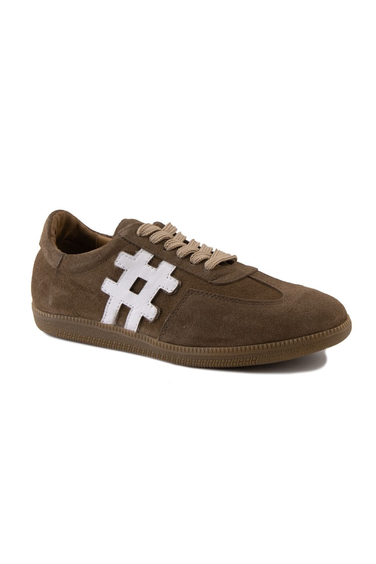 Pegia Women's Leather Sneakers DG6022  - Stone