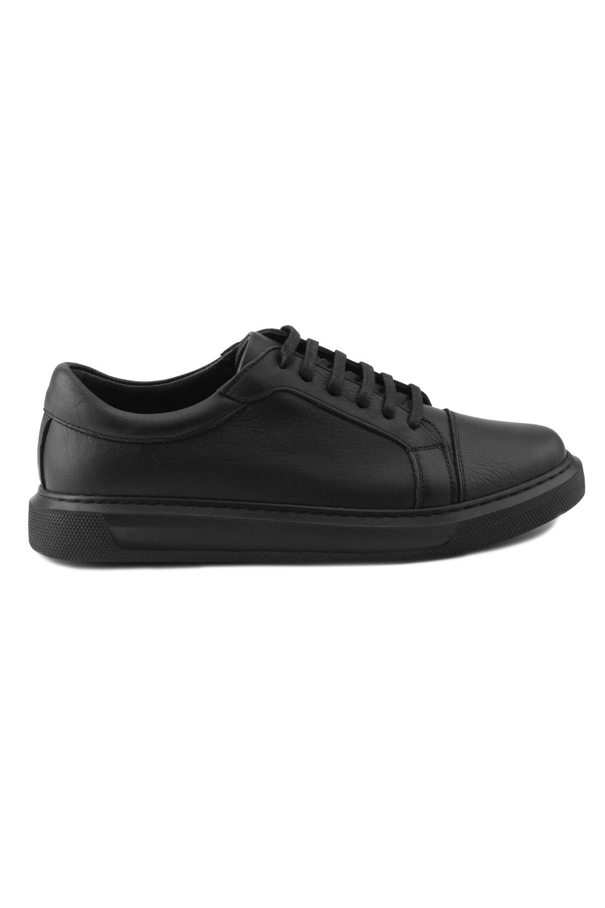 Pegia Women's Leather Sneakers DG6023  - Black