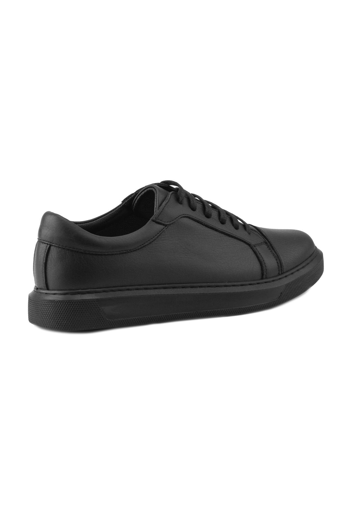 Pegia Women's Leather Sneakers DG6023  - Black