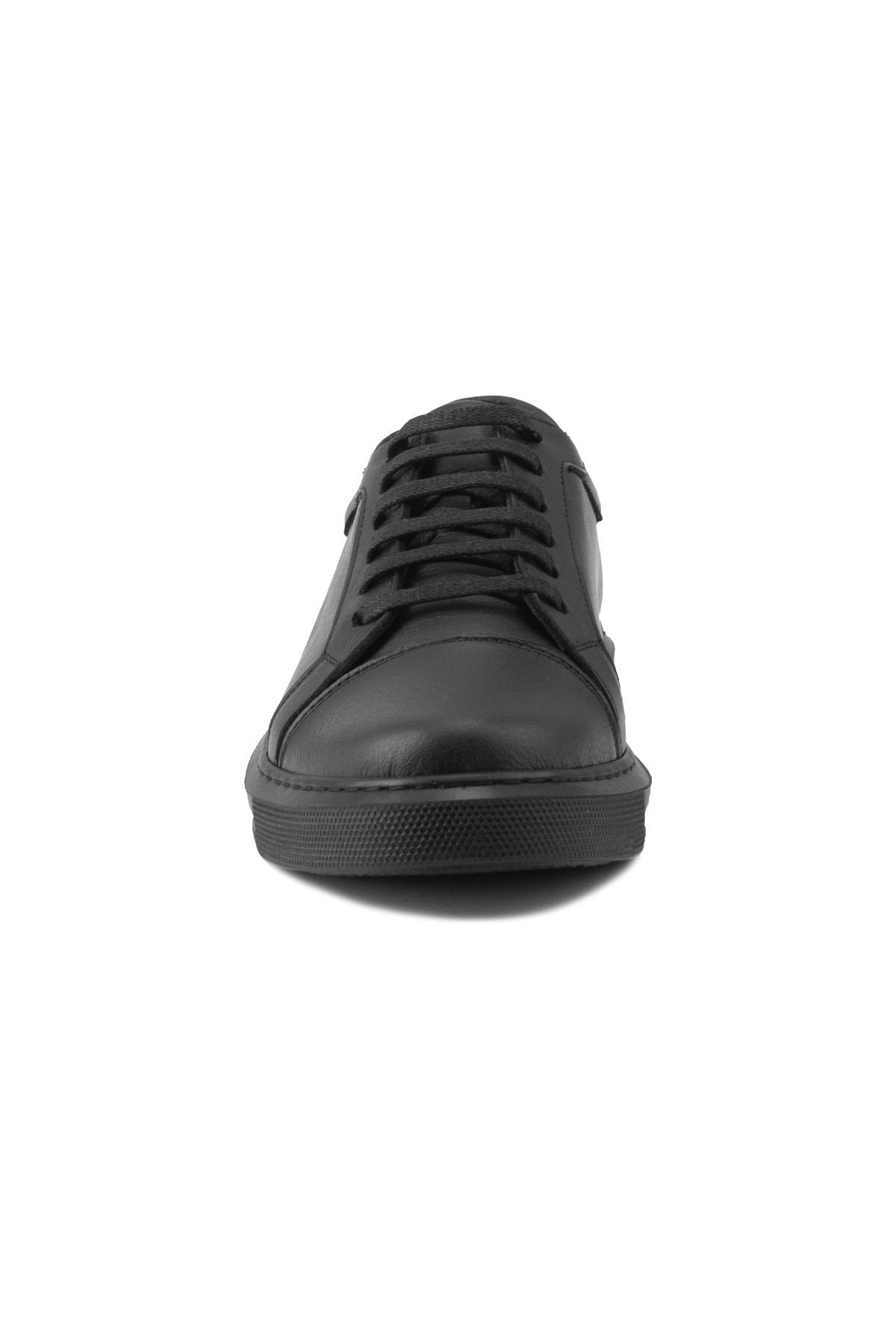 Pegia Women's Leather Sneakers DG6023  - Black